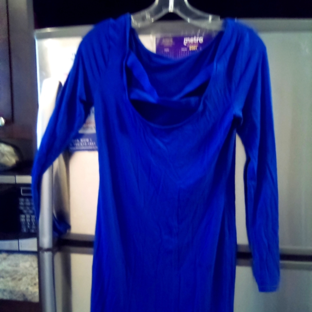 Blue dress